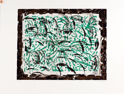 RIOPELLE, Jean-Paul (1923-2002)
Les mouches...