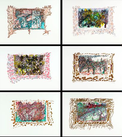 RIOPELLE, Jean-Paul (1923-2002)
Les Saisons...