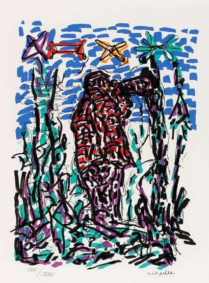 RIOPELLE, Jean-Paul (1923-2002)
