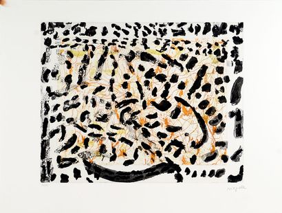 RIOPELLE, Jean-Paul (1923-2002)
Les mouches...