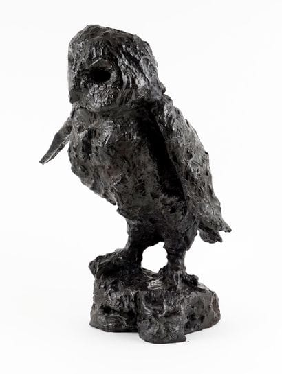 GRANET, Roseline (1936-)
Untitled - Owl
Bronze
Signed...