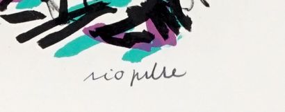 RIOPELLE, Jean-Paul (1923-2002)
