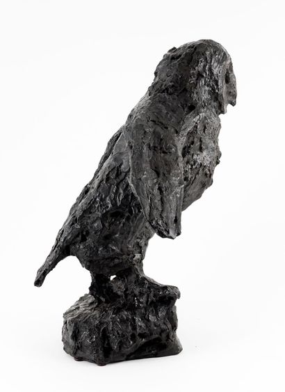 GRANET, Roseline (1936-)
Untitled - Owl
Bronze
Signed...