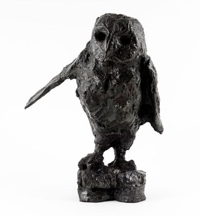 GRANET, Roseline (1936-)
Untitled - Owl
Bronze
Signed...