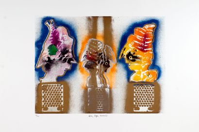 RIOPELLE, Jean-Paul (1923-2002)
Le Cirque...
