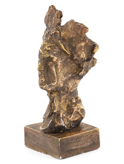 GRANET, Roseline (1936-)
Bust of Riopelle
Plaster...