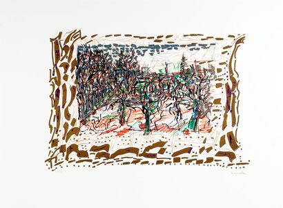RIOPELLE, Jean-Paul (1923-2002)
Les Saisons...