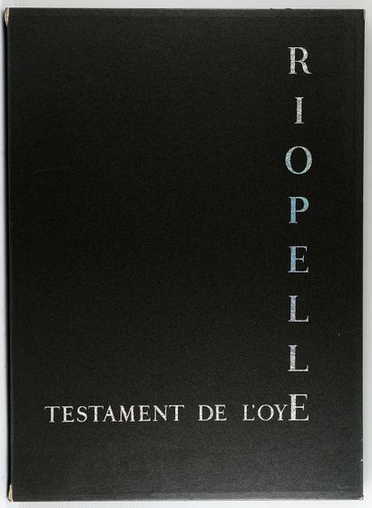 RIOPELLE, Jean-Paul (1923-2002)
Le Testament...