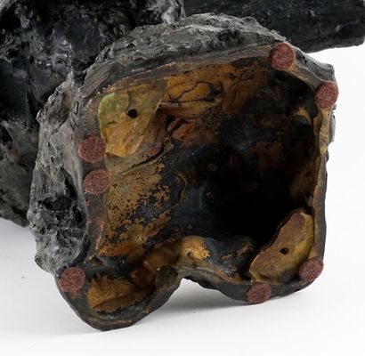 GRANET, Roseline (1936-)
Untitled - Owl
Bronze
Signed...