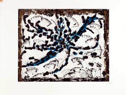 RIOPELLE, Jean-Paul (1923-2002)
Les mouches...