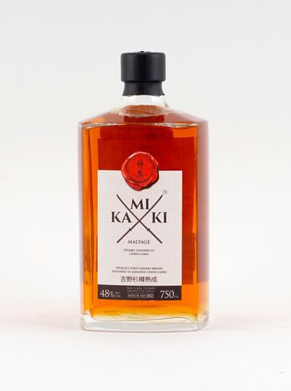 Kamiki Maltage Whisky finished in cedar cask
Niveau...