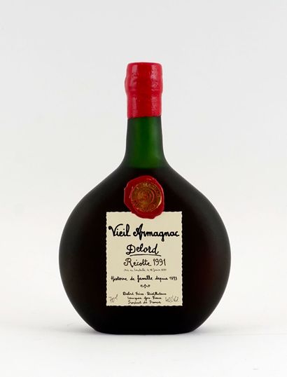 Delord Vieil Armagnac Récolte 1991
Niveau...