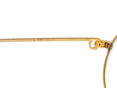 CARTIER
Cartier gold-plated spectacle frame,...