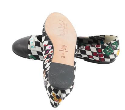 NICOLE MILLER
Nicole Miller shoes in stamped...