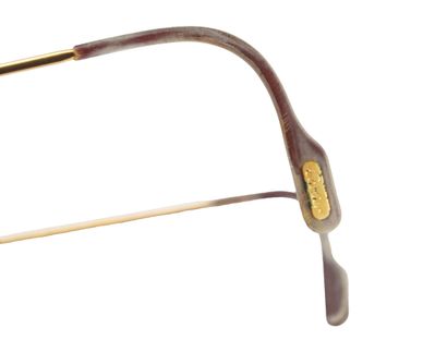 CARTIER
Cartier gold-plated spectacle frame,...