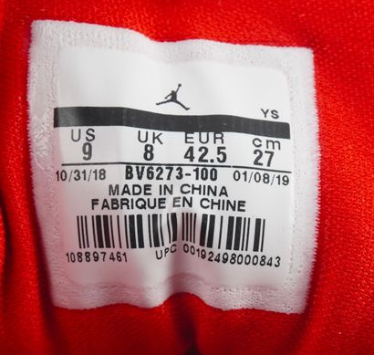 NIKE JORDAN
Nike Jordan Big Fund shoes, white-black-metallic...