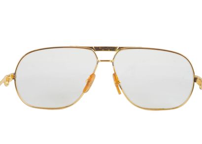 CARTIER
Cartier gold-plated spectacle frame,...