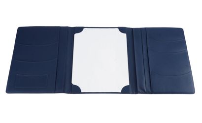 LOUIS VUITTON
Louis Vuitton navy blue embossed...