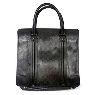 GUCCI 
Gucci Guccissima tote bag in black...