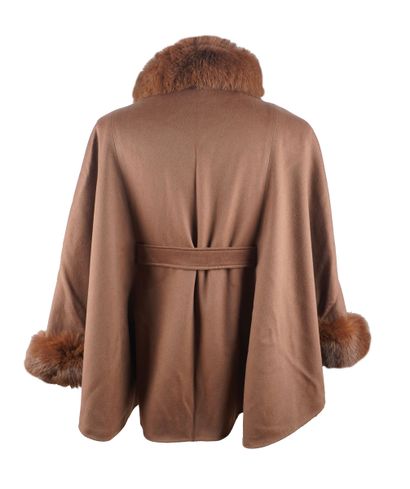 LORO PIANA
Loro Piana Poncho in caramel-colored...