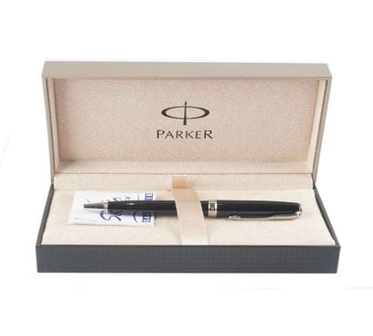 PARKER
Parker black and silver metal ballpoint...