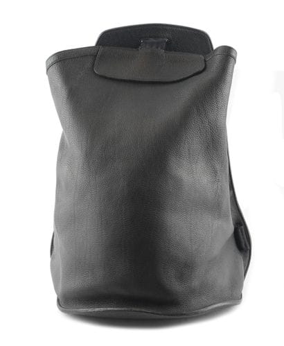 HERMÈS
Hermès bag in black leather, one shoulder...