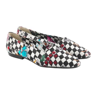 NICOLE MILLER
Nicole Miller shoes in stamped...