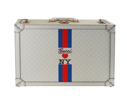 GUCCI
Gucci trunk in Monogam GG canvas and...