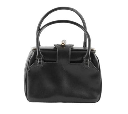 GUCCI
Vintage Gucci bag in black leather,...