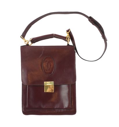 CARTIER
Cartier shoulder bag in burgundy...
