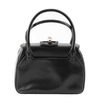 GUCCI
Vintage Gucci bag in black leather,...