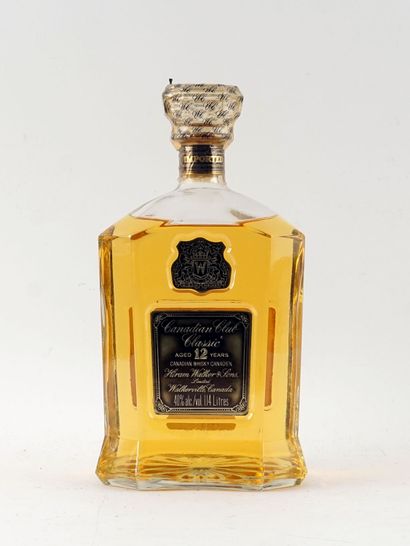 Hiram Walker Canadian Club Classique 12 Year...
