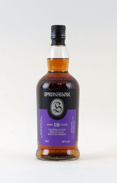 Springbank 18 Year Old Single Malt Scotch...
