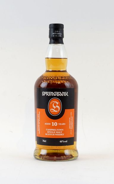 Springbank 10 Year Old Single Malt Scotch...