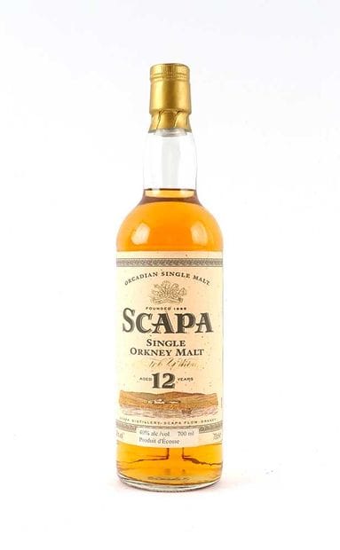 Scapa Single Malt 12 years old Single Malt...