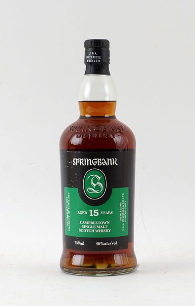 Springbank 15 Year Old Single Malt Scotch...
