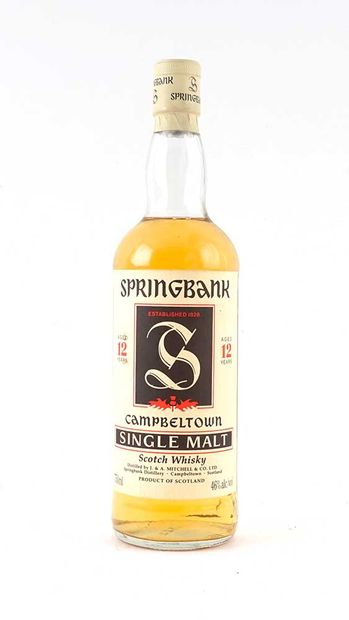 Springbank 12 Year Old Single Malt Scotch...