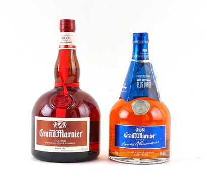 Sélection de Grand Marnier - 2 bouteille...