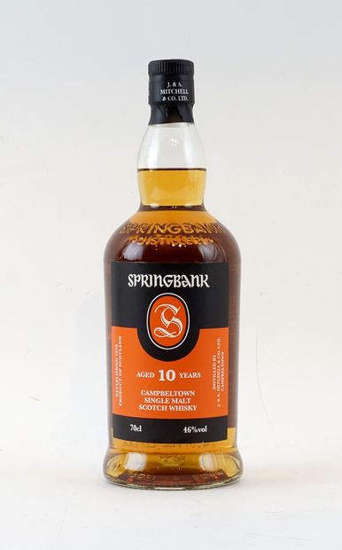 Springbank 10 Year Old Single Malt Scotch...
