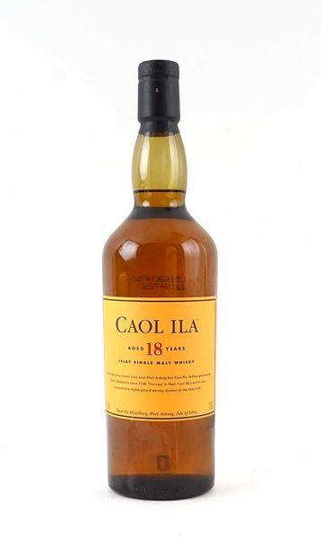 Caol Ila 18 Years Old Single Malt Whiskey...