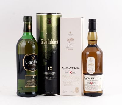 Glenfiddich 12 Year Old Lagavulin 8 Year...