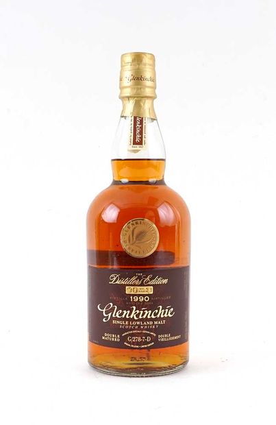 Glenkinchie Single Malt Scotch Whisky 1990,...