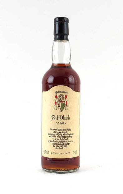 Poit Dhubh 30 Years Old V.O. Malt Whisky
Gaelic,...