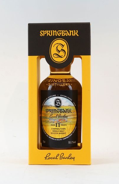 Springbank Local Barley 11 Year Old Single...