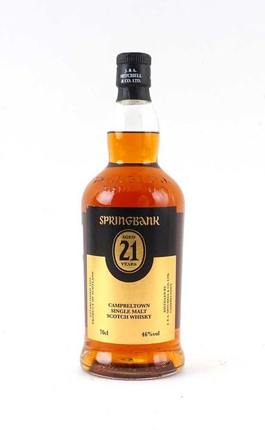 Springbank 21 Year Old Single Malt Scotch...