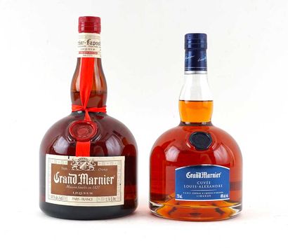 Sélection de Grand Marnier - 2 bouteille...