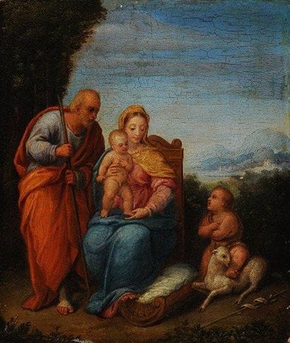 ÉCOLE FLORENTINE vers 1540 - Entourage de...