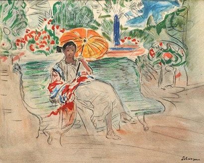 LEBASQUE, Henri Baptiste (1865-1937)
Dame...