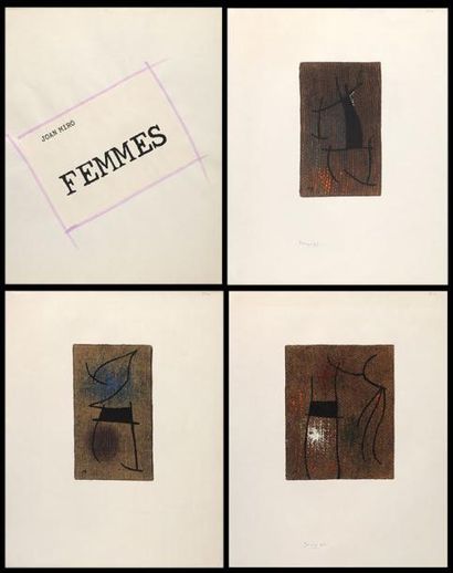 MIRO, Joan (1893-1983)
Sans titre Suite de...