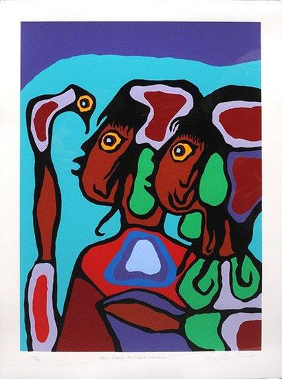 MORRISSEAU, Norval H. RCA (1932-2007)
